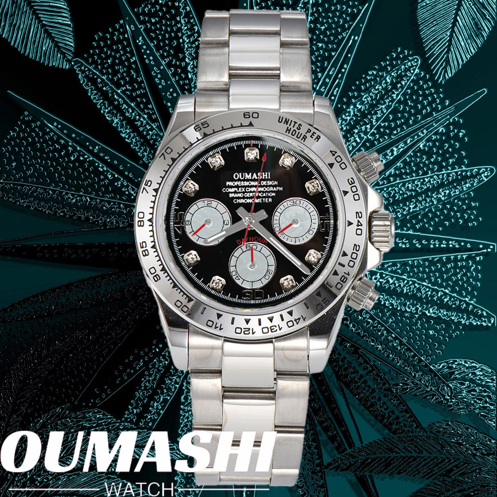 Luxury VK63 WATCH 39.3mm quart - Stainless Bracelet Diver ulasan dan harga