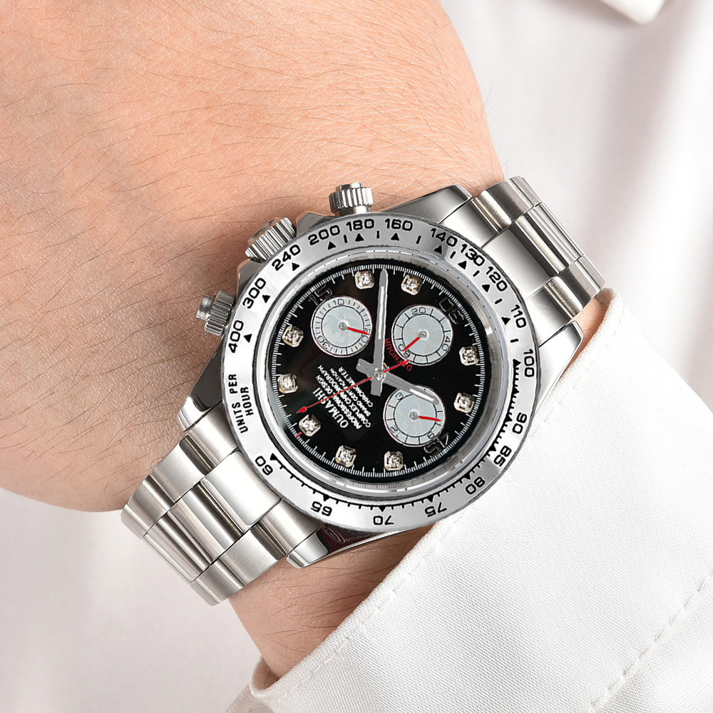 Luxury VK63 WATCH 39.3mm quart - Stainless Bracelet Diver ulasan dan harga