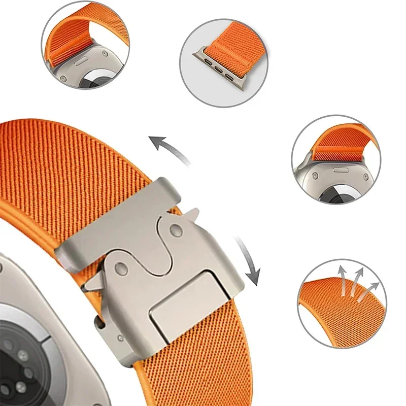 Parachute Strap for Apple Watc - Parachute Strap Elastic ulasan dan harga