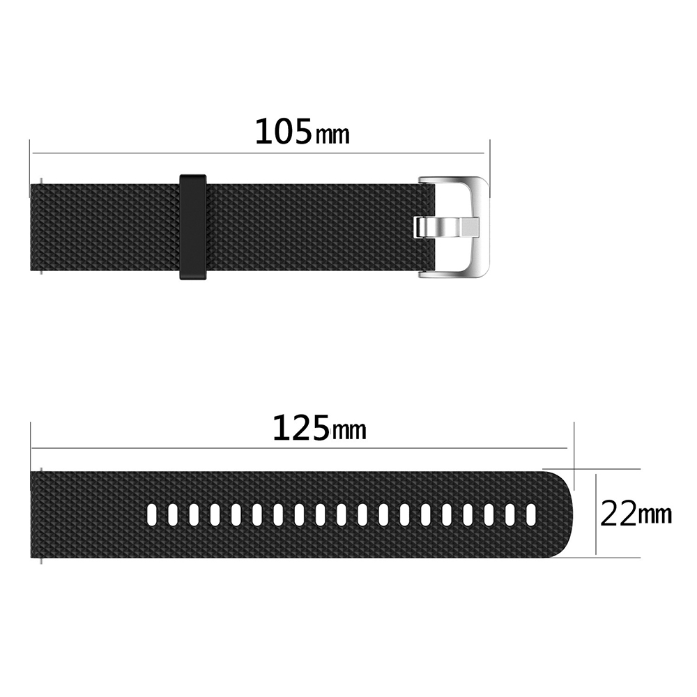 22mm Watchband for Samsung Wat - Silicone Watch Band 22Mm ulasan dan harga