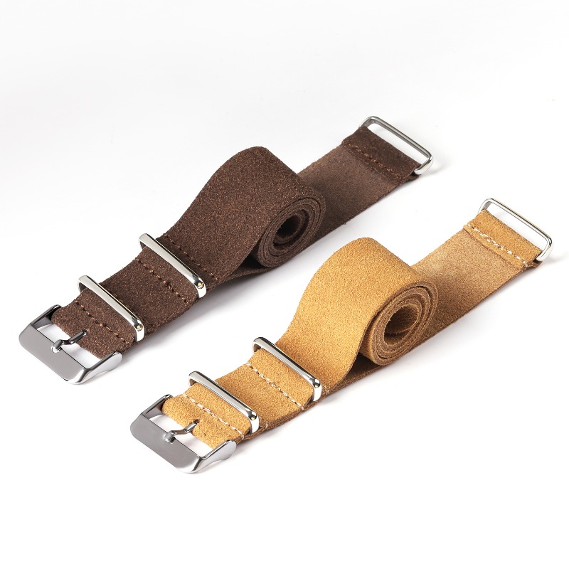 20mm 22mm Universal Military R - Suede Strap Watch ulasan dan harga