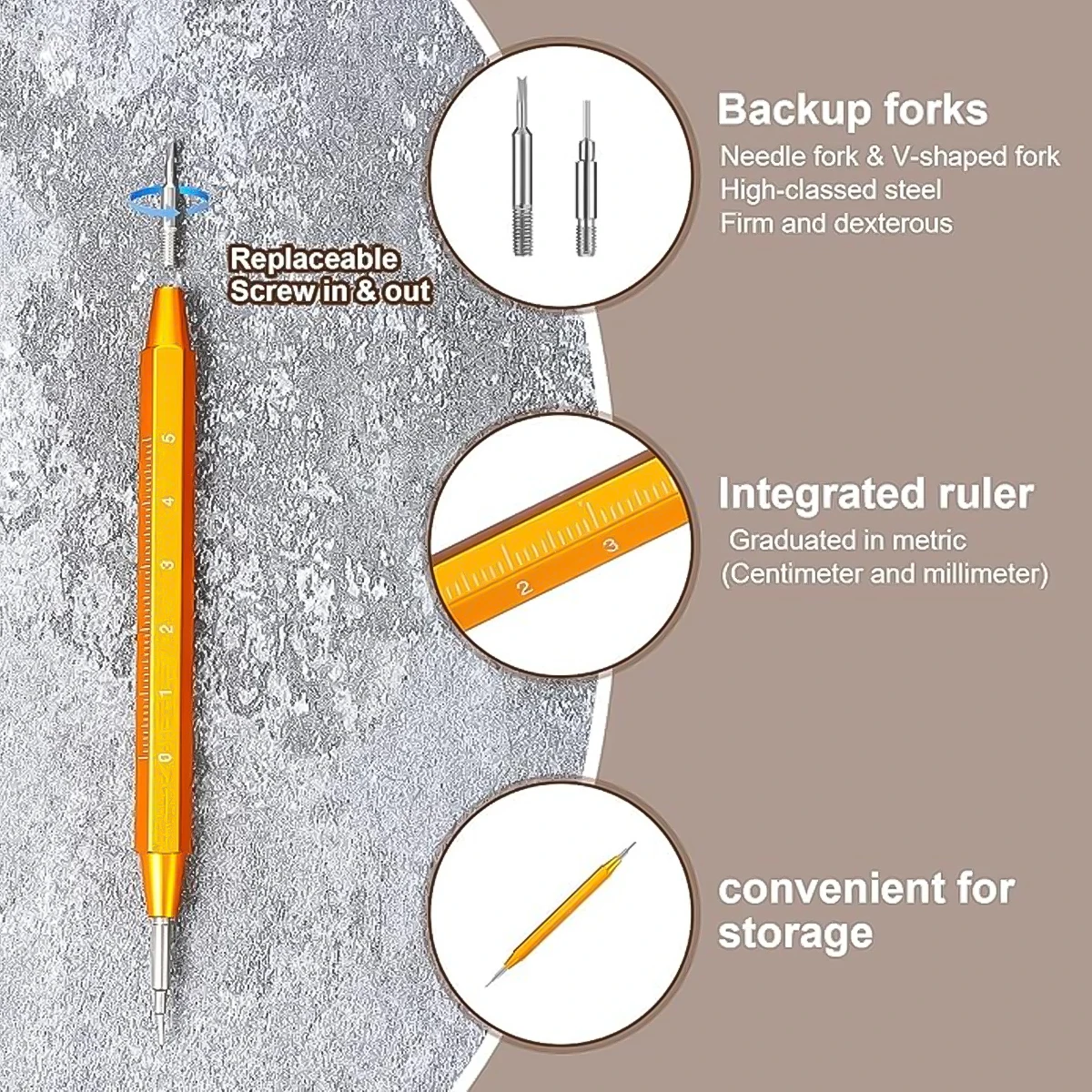 Double Ended Watch Spring Bar  - Spring Bar Tool Set ulasan dan harga