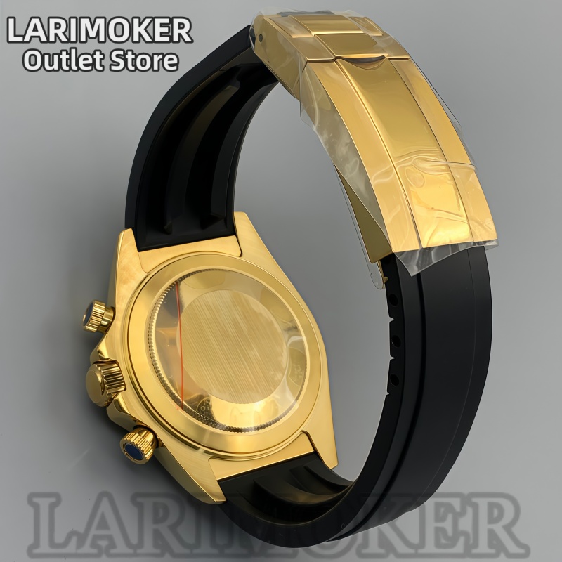LARIMOKER 39mm Men's Sports Wa - Rubber Strap Diver ulasan dan harga