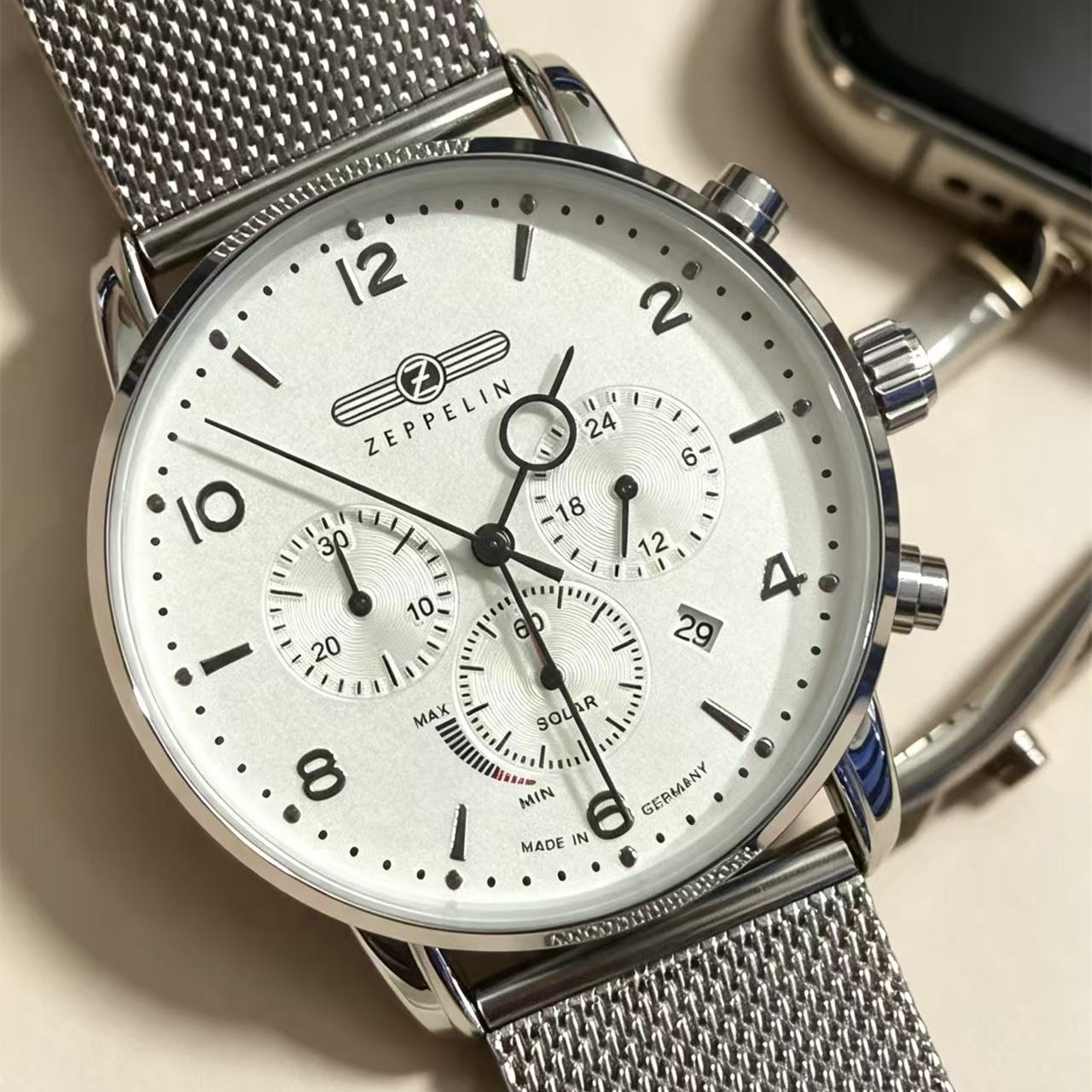 Zeppelin Airship Automatic Dat - Leather Watch Band Men ulasan dan harga