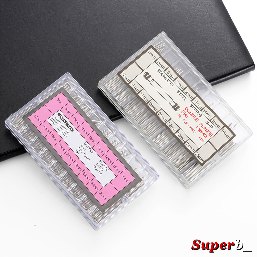 360pcs Dia 1.3mm/1.5mm/1.8mm S - Spring Bar Tool Set ulasan dan harga
