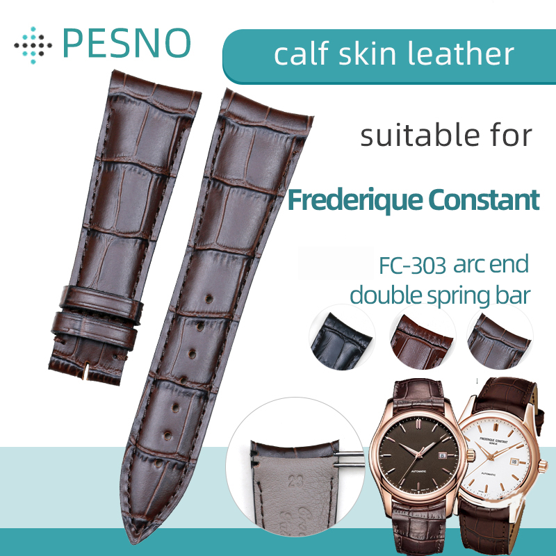 PESNO Calf Skin Genuine Leathe - Curved Spring Bar ulasan dan harga