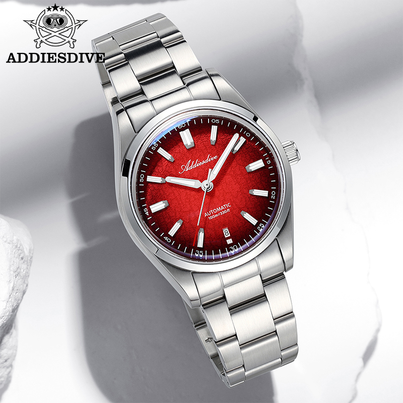 ADDIESDIVE Watch For Gift 39mm - Stainless Bracelet Diver ulasan dan harga