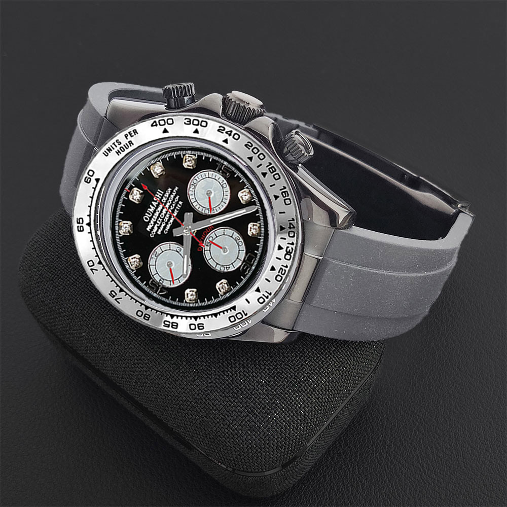 Luxury VK63 WATCH 39mm quartz  - Stainless Bracelet Diver ulasan dan harga