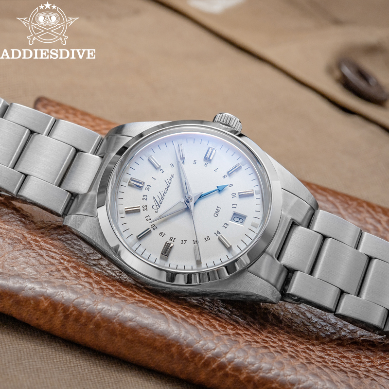 ADDIESDIVE Hot Brand 36mm Luxu - Stainless Bracelet Diver ulasan dan harga