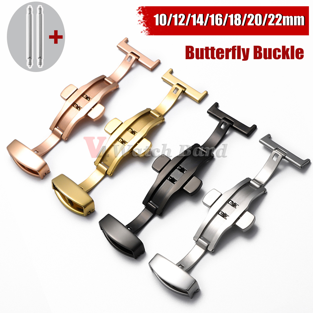 Stainless Steel Clasp Strap fo - Butterfly Clasp Deployant ulasan dan harga