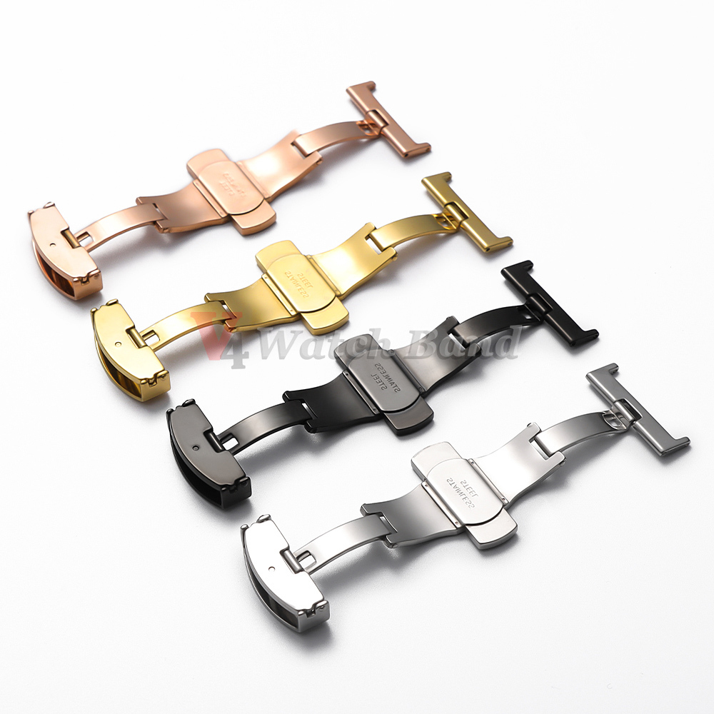 Stainless Steel Clasp Strap fo - Butterfly Clasp Deployant ulasan dan harga