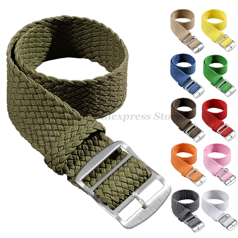 Woven Nylon Strap For Perlon W - Nato Strap Nylon ulasan dan harga