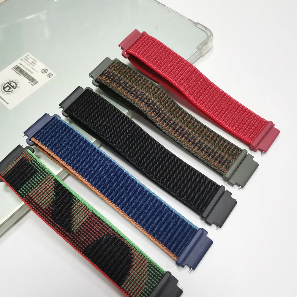 Nylon Breathable Loop Watchban - Sport Loop Velcro ulasan dan harga