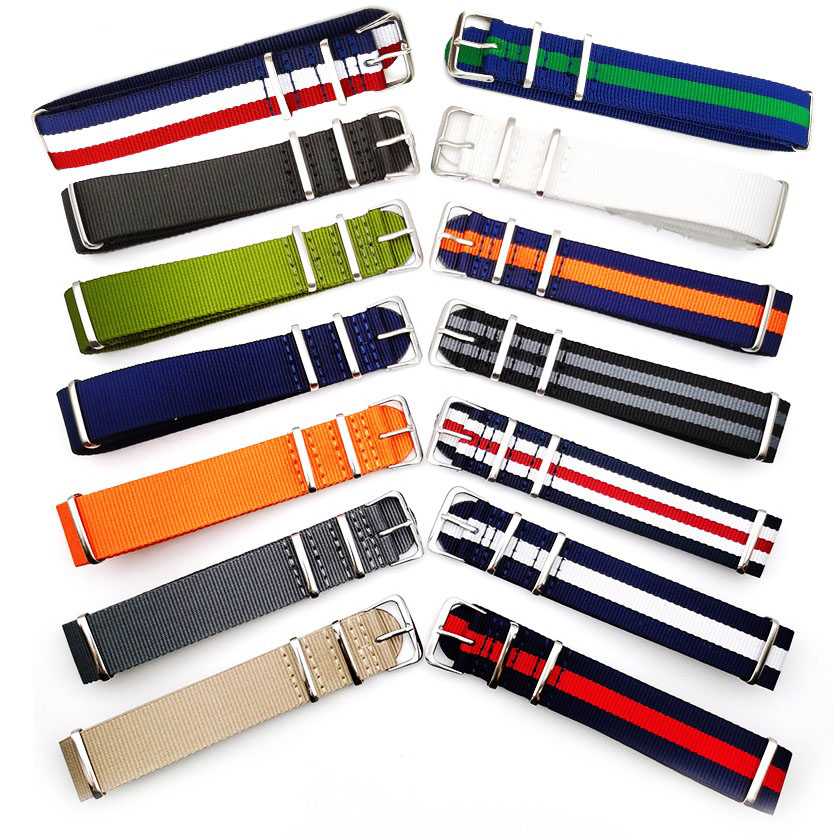Canvas Band For Nylon Watch St - Nato Strap Nylon ulasan dan harga