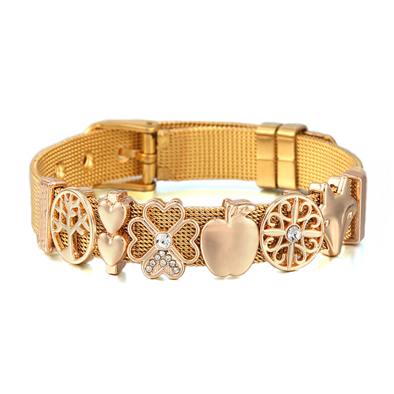 New Arrival 10mm Stainless Ste - Mesh Strap Metal ulasan dan harga