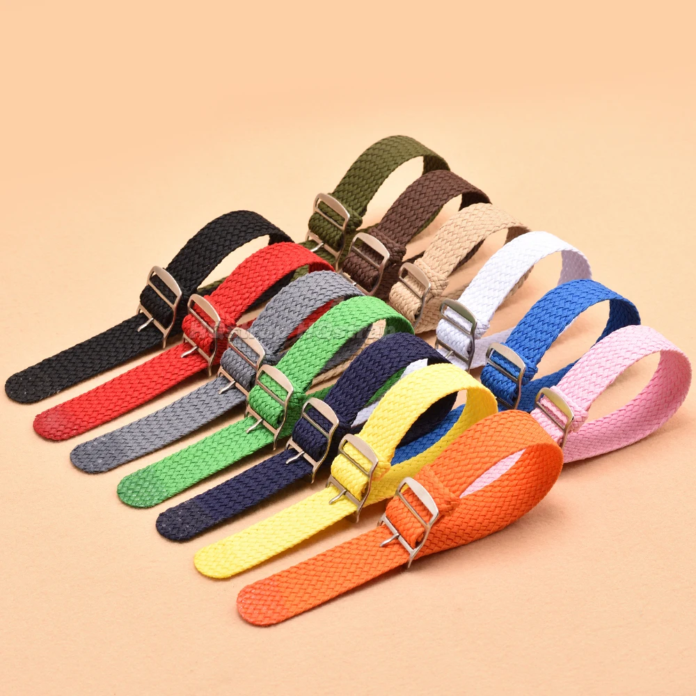 Woven Nylon Watch Strap 14mm 1 - Perlon Strap Woven ulasan dan harga