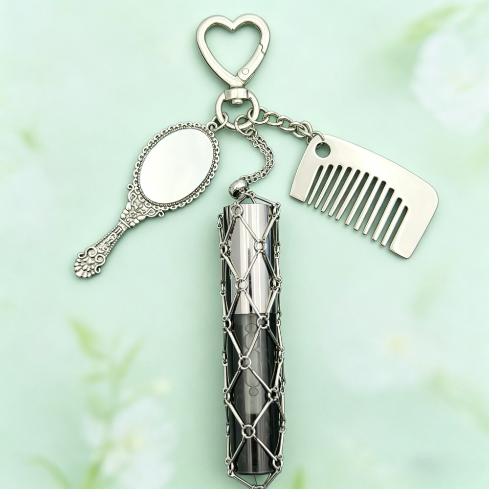 Vintage Metal Mesh Lipstick Ba - Mesh Strap Metal ulasan dan harga