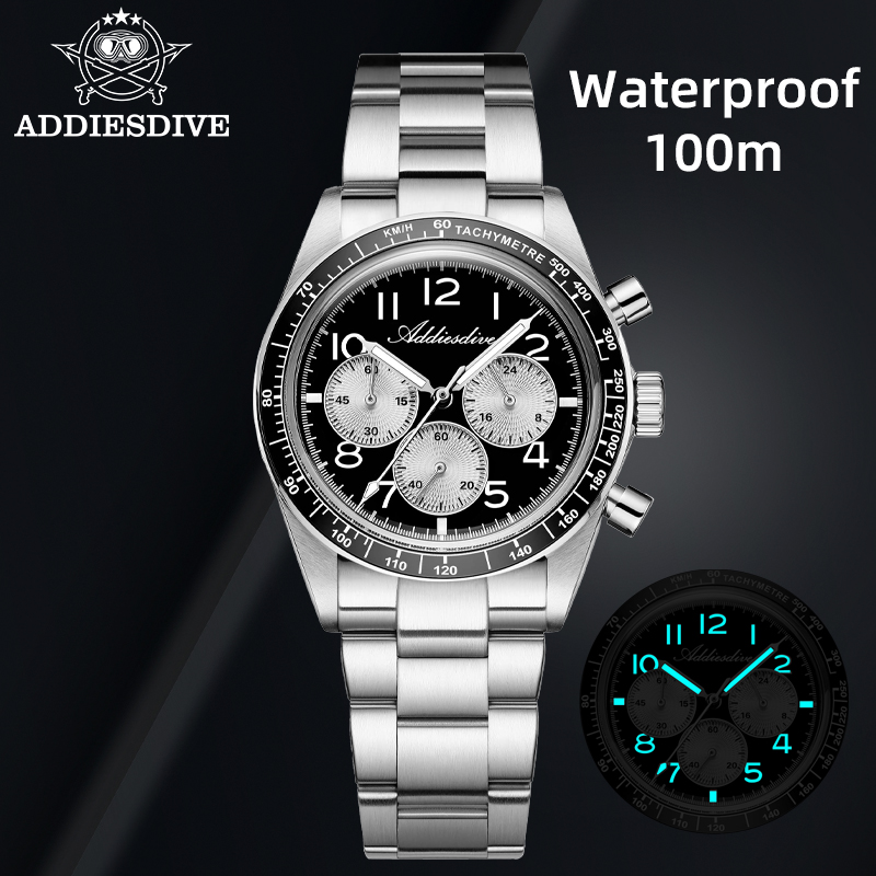 ADDIESDIVE AD2543 Men Luxury Q - Tropic Strap Vintage ulasan dan harga