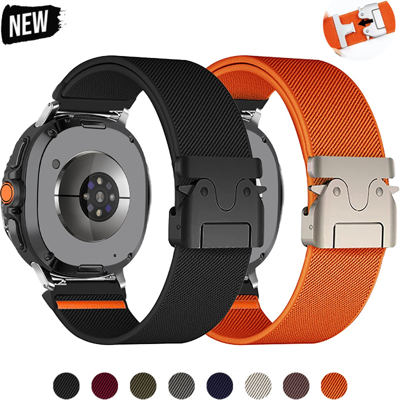Nylon Strap For Samsung Galaxy - Parachute Strap Elastic ulasan dan harga