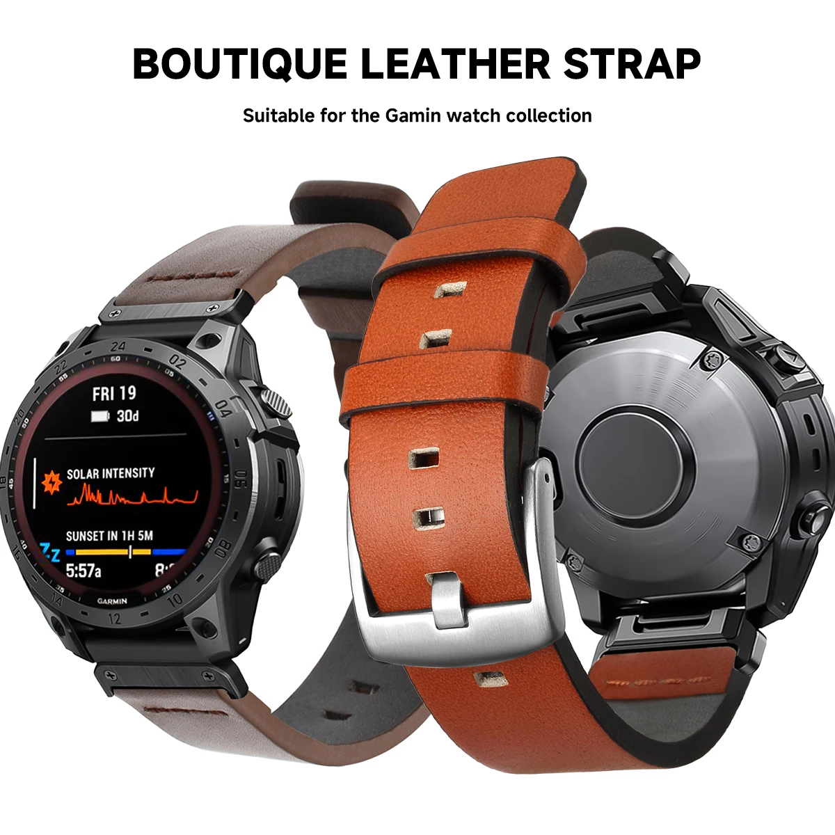 26mm 22mm Quick Fit Strap For  - Leather Strap Quick Release ulasan dan harga