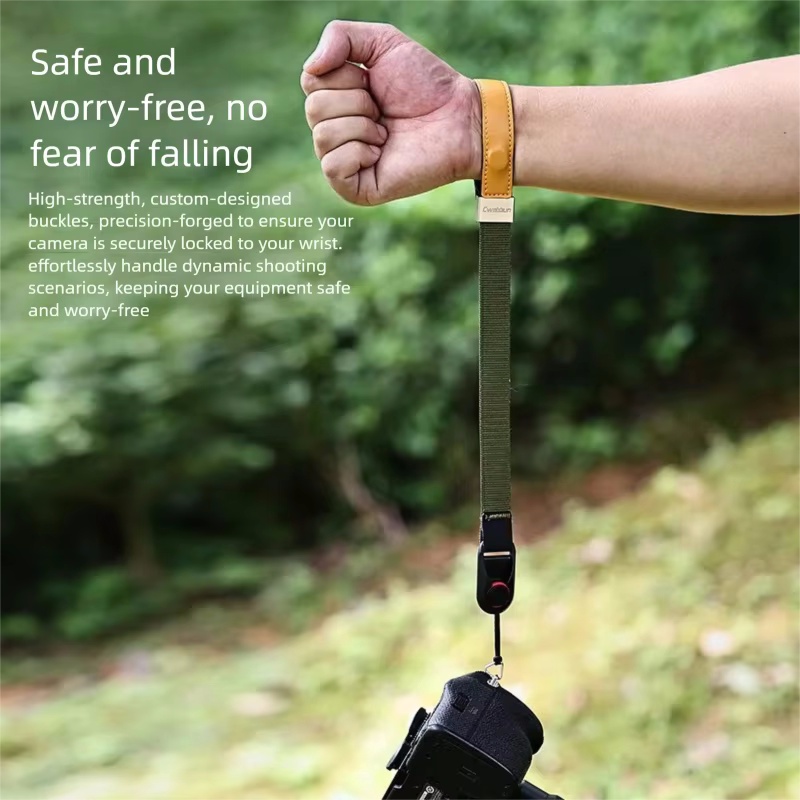 Quick Release Camera Wrist Str - Leather Strap Quick Release ulasan dan harga