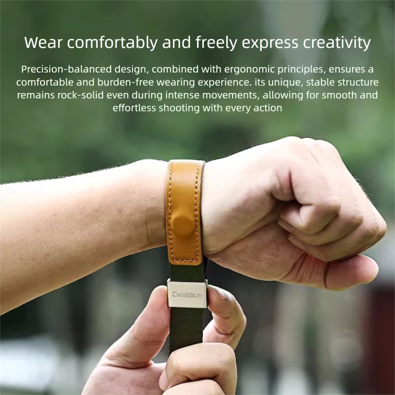 Quick Release Camera Wrist Str - Leather Strap Quick Release ulasan dan harga