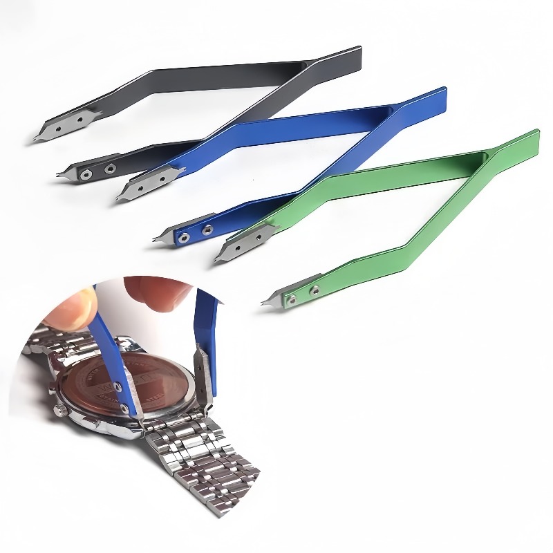 V-Shaped Metal Watch Band Twee - Spring Bar Tool Set ulasan dan harga