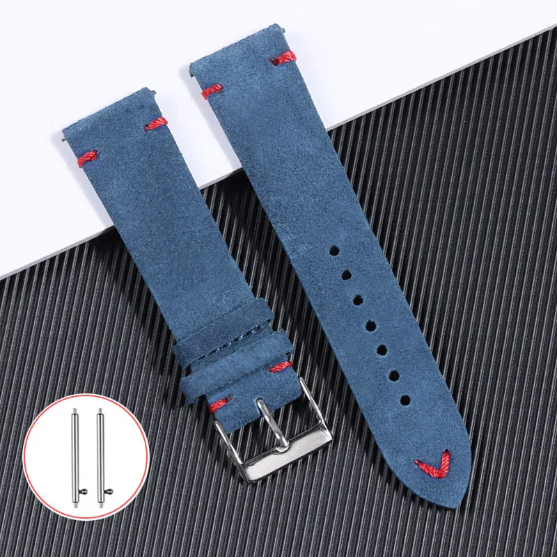 18mm 20mm 22mm High Quality Su - Suede Strap Watch ulasan dan harga