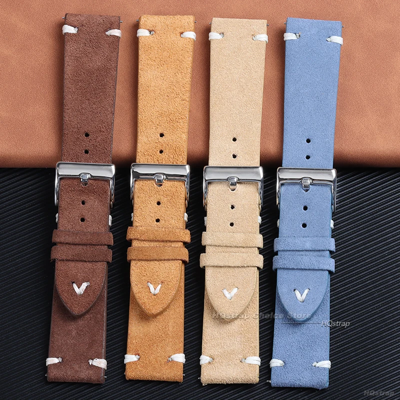 18mm 20mm 22mm High Quality Su - Suede Strap Watch ulasan dan harga