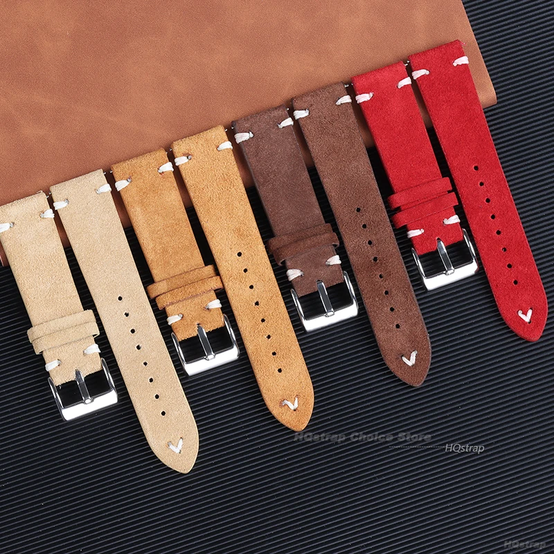 18mm 20mm 22mm High Quality Su - Suede Strap Watch ulasan dan harga