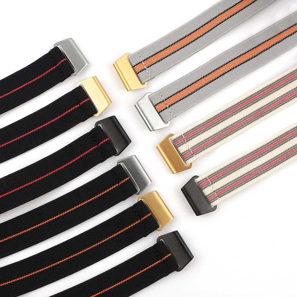 Parachute Nylon Watch Band 18m - Parachute Strap Elastic ulasan dan harga