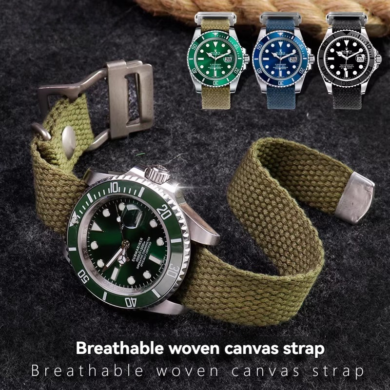 for Rolex Submariner Green/Bla - Tropic Strap Vintage ulasan dan harga